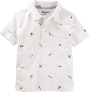OshKosh B'Gosh  Toddler Boys' Marlins Jersey Polo    2T-5T - Picture 1 of 1