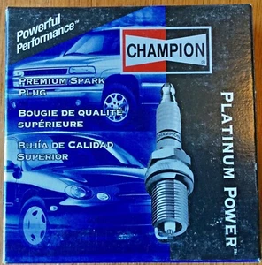 4 PACK Champion 3983 Spark Plugs Platinum Power RS14PMCB5 - Picture 1 of 3