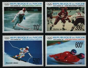 Níger 1991 - Mi-Nr. 1122-1125 ** - MNH - Olympia Albertville - Imagen 1 de 1