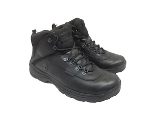 Timberland Men's White Ledge Mid Waterproof Hiking Boot Black Size 10M - Picture 1 of 9