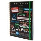 Genuine Friends Infographic A5 Hardback Journal Notebook Note Pad Tv Show Sitcom