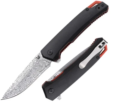 MTech Assisted Linerlock Folding Knife 3.5" 3Cr13 Steel Blade Aluminum Handle - Image 1 of 3