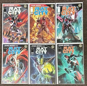 Lote casi nuevo Rat City #7,8,9,10,11,12 Spawn Universe - Imagen 1 de 1