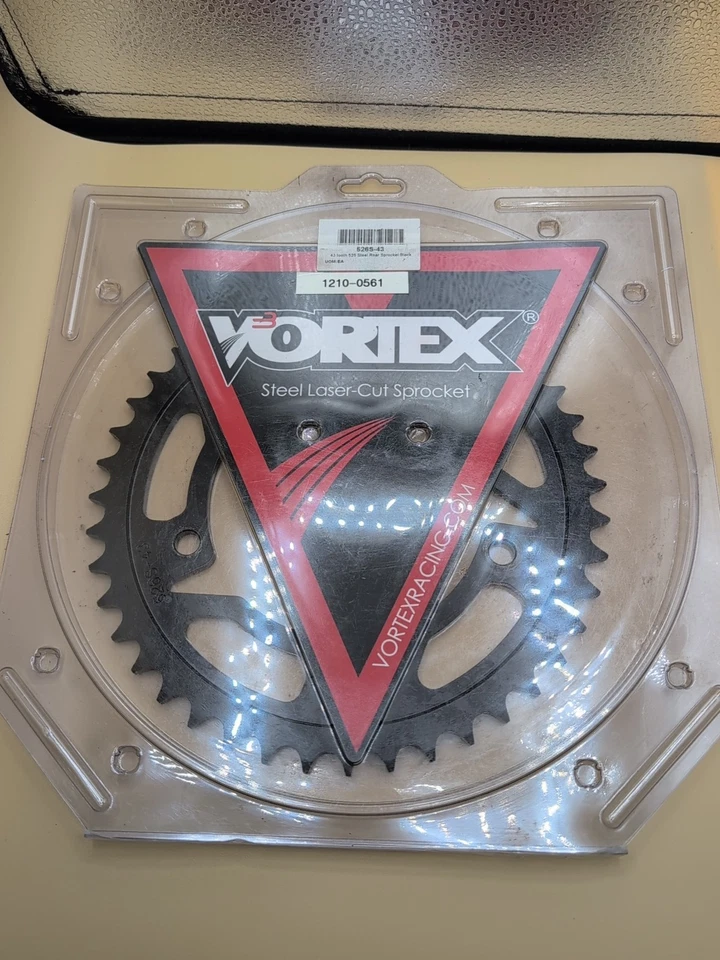 Piñón láser corte acero Ducati 996/998 Vortex 43 dientes 525 Foto 1 de 4