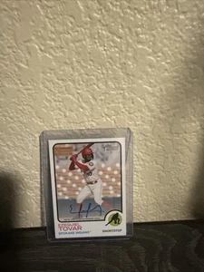 2022 Topps Heritage Minor League Edition - Real One Autographs Ezequiel Tovar - Picture 1 of 2