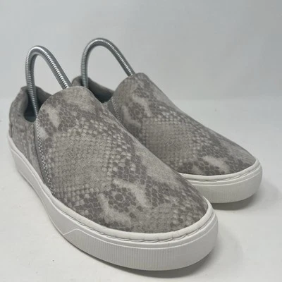 Tênis Dr. Scholl's Feminino Tamanho 7M, Do It Right Cinza Estampa de Cobra, Muito Bom Estado! - Imagem 1 de 4