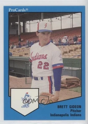 1989 ProCards Minor League Team Sets Brett Gideon #1230 - Image 1 of 2