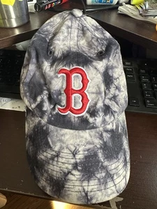 Twins Enterprise Boston Red Sox Baseball Cap Hat Mlb Tie Dye Strapback Cotton Os - Picture 1 of 2