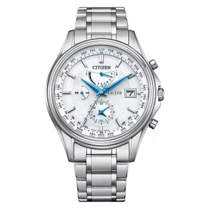 Citizen EXCEED AT9130-69W Eco-Drive Radio 45th Anniversary Pair Model Japan - Picture 1 of 4