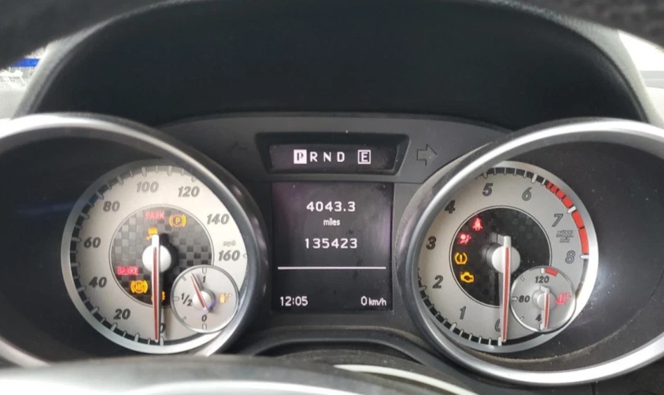 2012-2012 SLK серии OE спидометр калибра кластер 135K миль Mercedes-Benz - Изображение 1 из 4