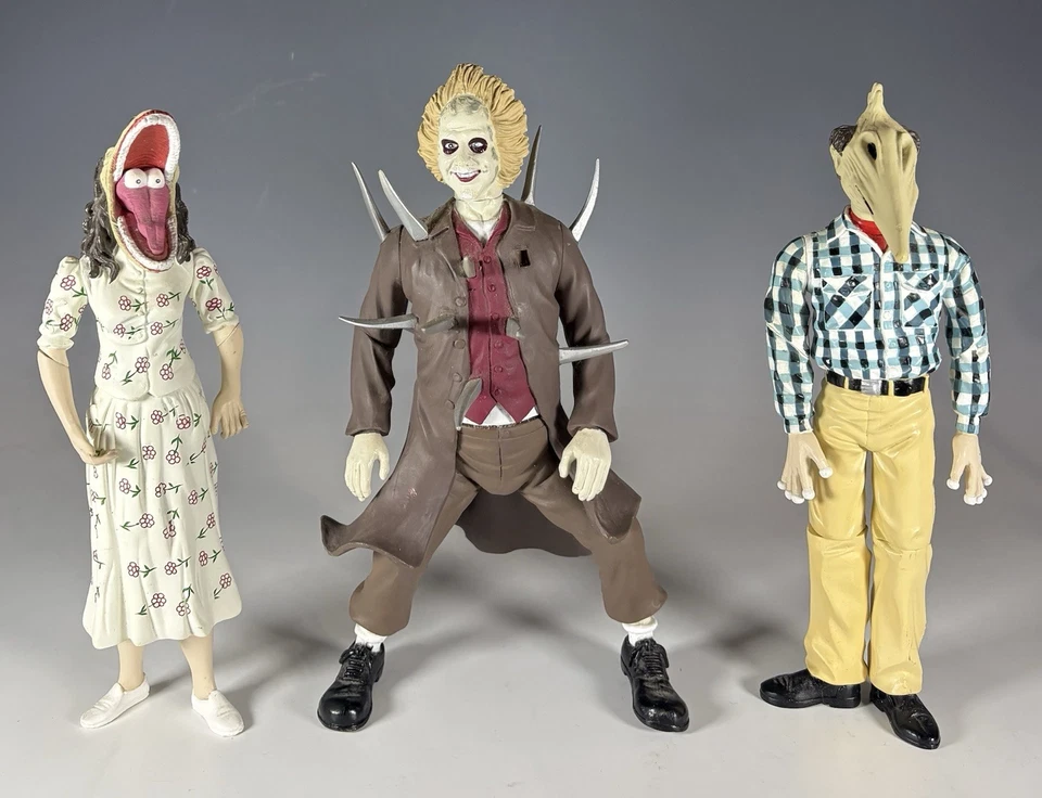 Neca Beetlejuice Adam Barbara Maitland cara estirada Barbara cara estirada Adam Foto 1 de 4