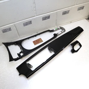 BMW E85 E86 Z4M Z4 piano negro tablero consola central embellecedor tablero tablero brillante tablero RHD - Imagen 1 de 22