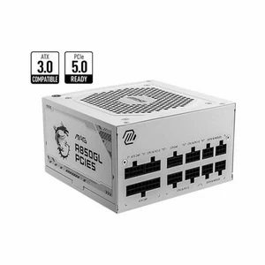 Fonte di Alimentazione MSI MAG A850GL PCIE5 WHITE 850 W 80 Plus Gold - Afbeelding 1 van 10