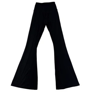 Leggings acampanados Aerie Offline Real Me para mujer M negros tiro alto elásticos yoga - Imagen 1 de 10
