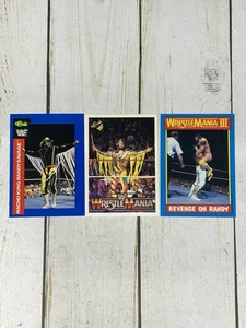 Randy Macho Man Savage Lot (3) WWF Wrestling Karten Mint - Bild 1 von 8