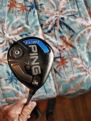 Rare Right Hand 21° Ping G 30 7 Wood With Senior Flex Graphite - Image 1 of 4