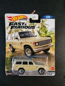NEW Hot Wheels Premium Fast & Furious TOYOTA LAND CRUISER FJ60 1:64 Diecast 2/5 - Picture 1 of 1