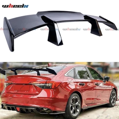 Alerón trasero para Honda Civic Sedán 2016-21 negro brillante 58" GT ala PRO Foto 1 de 4