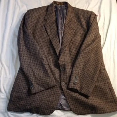 Chaqueta blazer H. FREEMAN & SON Rich Brown para hombre DE COLECCIÓN ESPIGA - Talla XXL Foto 1 de 4