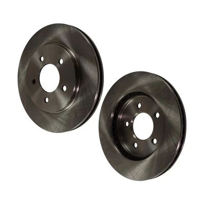 Par de discos de freno laterales conductor y pasajero para Chrysler Town & Country 1999 2000 Foto 1 de 4