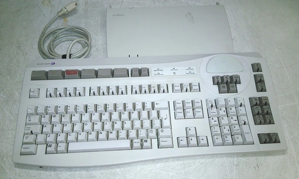 Terminal defectuoso Alcatel TA MMK 4049 con teclado MMK 4049-4059 SIN FUENTE DE ALIMENTACIÓN COMO ESTÁ Foto 1 de 4