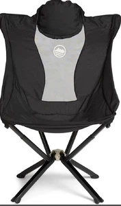 CLIQ EpiQ Lounge Chair Portable Camping Chairs - Black w/Bag NEW - Picture 1 of 5