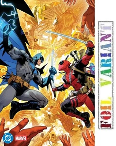 DC MARVEL BATMAN DEADPOOL #1 - Cover T Dan Mora Foil Variant - Presale 11/19 - Picture 1 of 1