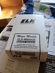 Home Automation & Security X10 Elk-mm443s Magic Module W/ Mk485 Programing Kit - Picture 1 of 8