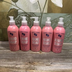Hand In Hand Hand Soap Cactus Blossom Bergamot Crisp Basil 10 oz Lot of 5, Vegan - Picture 1 of 4