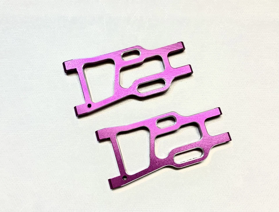 06049 106021 ALUM REAR LOWER SUSP ARM HSP 1/10 Scale Spare Part Buggy - Image 1 of 1