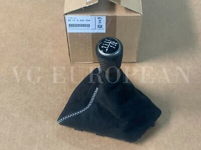 Pomo de cambio BMW F30 F32 F33 3 serie 4 rendimiento M con bota Alcantara Foto 1 de 4