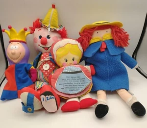 Vtg '90 Madeline '77 Flip Story Doll '77 Avon Jester & '84 Learn-To-Dress Clown - Picture 1 of 24