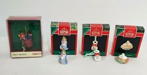 Hallmark Keepsake + Enesco Miniature Ornaments Assorted Original Boxes x 3 lot