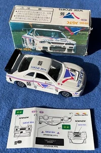 RARE 1990s TOMICA JAPAN, NISSAN GTR MISMO LM 1:61 scale Die-cast model Boxed - Picture 1 of 4