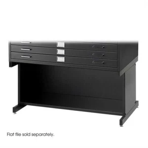 Safco Open 20" Metal Base for Flat Files Cabinet in Black - Picture 1 of 2