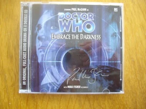 Doctor Who Embrace the Darkness, 2002 Big Finish book CD *SIGNED, OUT OF PRINT* - Picture 1 of 4