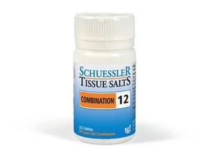 Schuessler Tissue Salts Combination 12 - 125 Tablets - Picture 1 of 1