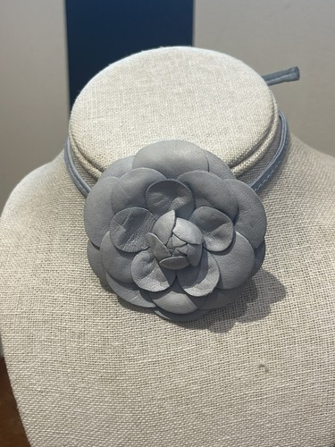 Collana Chanel Pelle Rosa