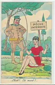 C.P.A / THÈME / PÊCHES HUMORISTIQUE HUMORISTIQUE - Imagen 1 de 1