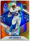 2021 Panini Phoenix Larry Rountree III Rookie Fire Burst Card RC #178 Chargers. rookie card picture