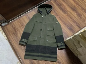 Belstaff Wool Border Duffle Coat Size UK40 IT50 US40 - Picture 1 of 18