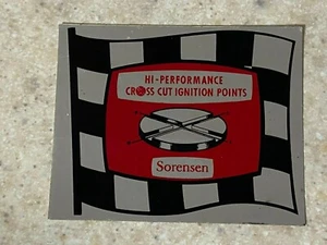 Sorensen High Performance Ignition Points Decal - Picture 1 of 2