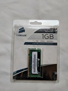 CORSAIR — 1GB DDR2 SODIMM Memory VS1GSDS800D2 - Picture 1 of 2