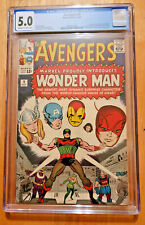 AVENGERS #9 *CGC GRADED 5.0 OW/WP* 1ST APPEARANCE OF WONDER MAN 1964