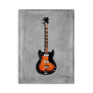 Stampa su Tela su Carta Poster o Quadro Rogan Mark Vox Challenger Bass 1960 - Foto 1 di 2