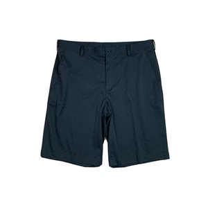 NIKE GOLF FIT DRY Mens Sz 34 Black Flat Front Golf Athletic Shorts - Picture 1 of 6