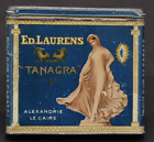 Alte Blechdose gypten Zigaretten Ed Laurens Tanagra Cigarettes Tin London Depot