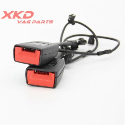 2Pcs Front Seat Belt Buckle Fit For AUDI A4 A5 A6 R8 RS4 8K0857755F - Image 1 of 4