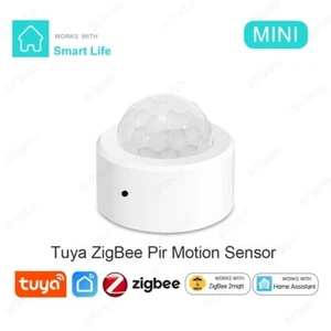Tuya Smart WiFi Infrared Detector PIR Motion Sensor Home Security Google Alexa - Picture 1 of 10