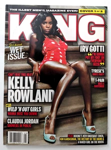 KING Magazine KELLY ROWLAND The Wet Issue July August 2007 Irv Gotti Tyrese - Picture 1 of 3